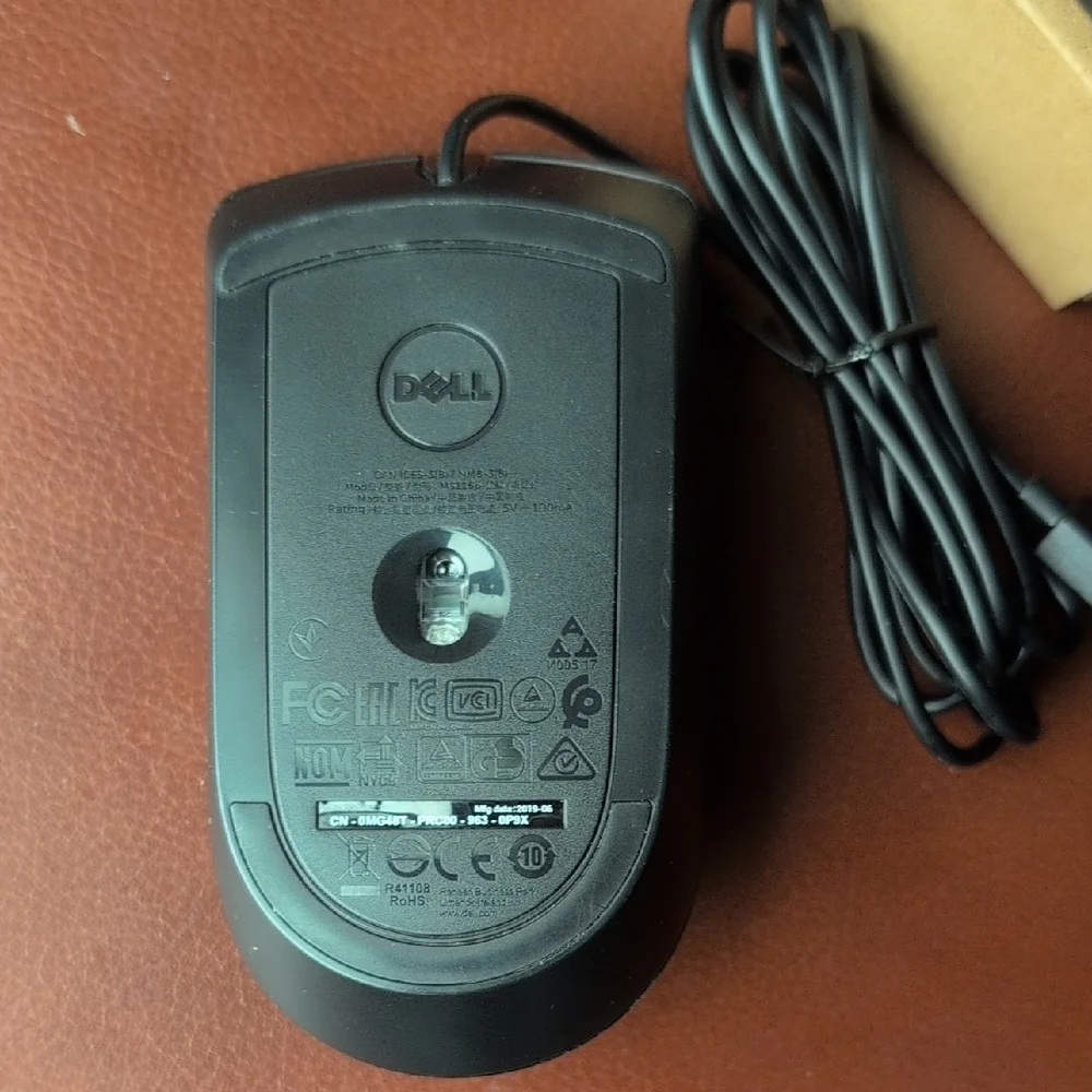 Dell Black USB Mouse MS116p